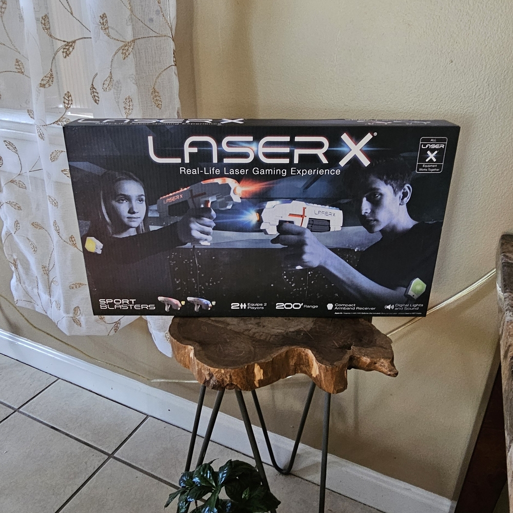 Real-Life Laser Gaming Experience - Black